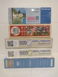 Ravensburger and More, Lot of Jigsaw Puzzles, New, Sealed - Picture 1 of 8
