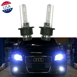 2x 8000K Blue D2S D2R HID Xenon Headlight Bulbs For Audi A3 A4 A6 A8 S4 RS6 TT - Picture 1 of 7