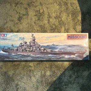 Tamiya 1/350 Ship Series No.8 US Navy Battleship BB-63 Missouri 1991 Japan - Picture 1 of 5
