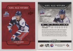 2021-22 Upper Deck AHL All-Stars Red Tarmo Reunanen #AS-3 Rookie RC