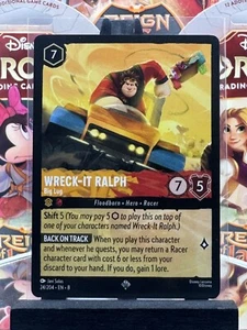 Disney Lorcana TCG Wreck-It Ralph Big Lug 24/204 Reign of Jafar Super Rare! - Bild 1 von 1