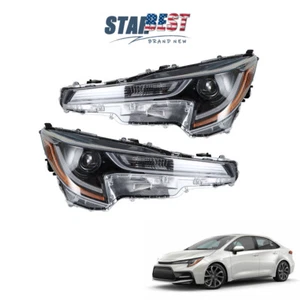 Driver + Passenger Side Headlights Headlamps For Toyota Corolla L | LE 2020-2021 - Bild 1 von 11