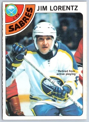 JIM LORENTZ 1978-79 O-PEE-CHEE 78-79 NO 161 EXMINT+              43472 - Image 1 of 2