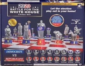 2020 Battle for the White House Chess Set - Limited Edition Collectible! - Picture 1 of 12