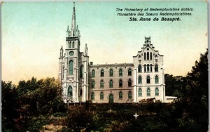 Tarjeta privada Ste Anne de Beaupre QC Canadá Monasterio de la Redentoristina SD1 - Imagen 1 de 2