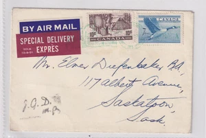 John Diefenbaker MP Special Delivery 1953 Ottawa to Saskatoon - Bild 1 von 1