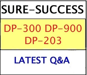DP-300 DP-900 DP-203 EXAMEN Q&A DERNIER 2025 ! - Photo 1/1