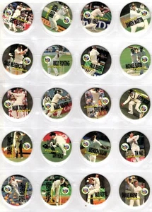 1995 Crown & Andrews full set of 110 cricket pogs plus checklist. Postage free. - Picture 1 of 15