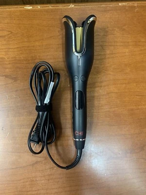 Chi Spin N Curl Rotating Hair Curler Matte Black - Image 1 of 4