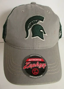 Michigan State Spartans Hat Snapback Trucker Zephyr NCAA Embroidery Cap - Picture 1 of 3