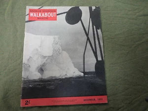 #NN. WALKABOUT MAGAZINE DECEMBER 1951, GREAT AUTOMOBILIA ADVERTISEMENTS etc - Picture 1 of 1