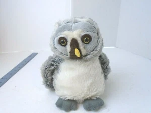 Peluche Webkinz Ganz Búho Gris Peluche 8 pulgadas HM344 Tush Tag - Imagen 1 de 7