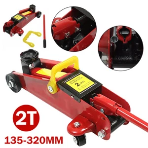 2Ton Hydraulic Floor Jack Trolley Low Profile Car Quick Lifting 135-350mm AU - Picture 1 of 10