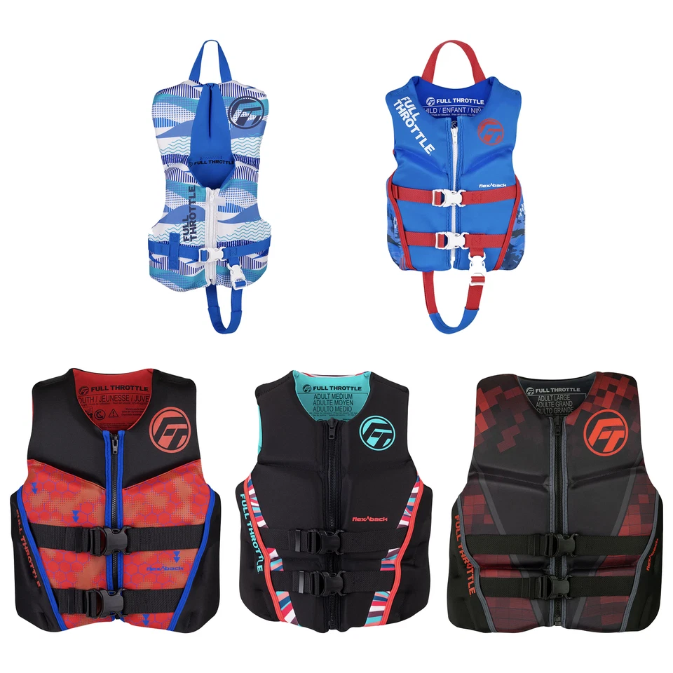 Chaleco salvavidas Full Throttle Rapid Dry FlexBack Foto 1 de 1