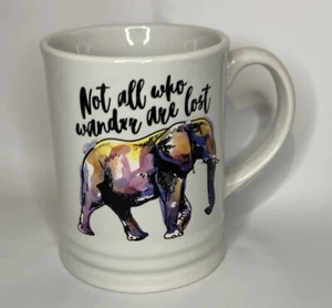 Not All Those Who Wander Are Lost Mug Hiking  Van Life Gift Hiking Coffee Trave - Picture 1 of 5