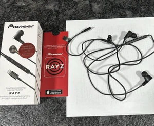 PIONEER Smart Noise Cancelling Lightning Powered RAYZ Ear Buds Headphones - Picture 1 of 6