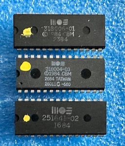 318006-01/318004-03/251641-02 Trois Puce ´ S pour Commodore 16/116 / Plus/4 - Photo 1/3