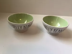 Rae Dunn Jelly Beans Schalen, 2er Set, Größe Müslischalen grün innen - Bild 1 von 2