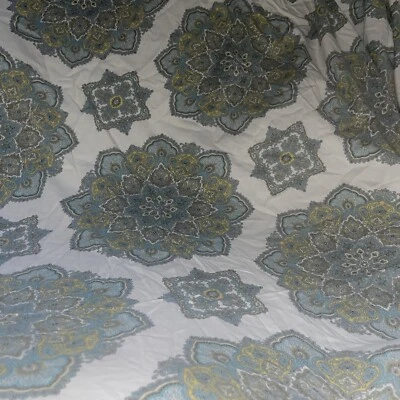 Echo Design Jaipur Full Queen Duvet Cover W/2 Pillow Covers Bohemian Paisley 3pc - Image 1 of 4