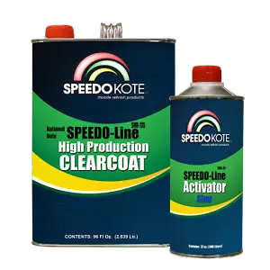 Automotive Very Fast Dry Clear Coat, 3:1 mix Clearcoat gallon Kit w/Slow Act. - Picture 1 of 1