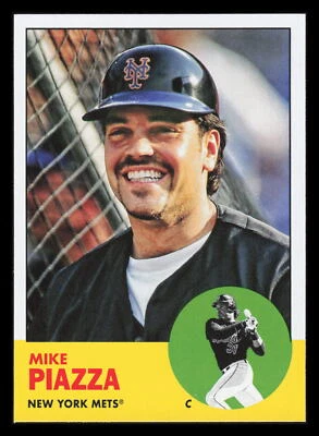 2022 Topps Archives MIKE PIAZZA 1963 Topps #7 - Image 1 of 2