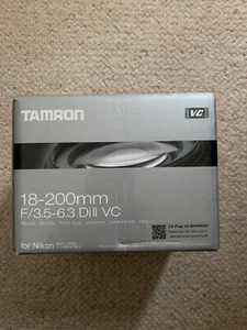 Tamron Objektiv 18–200 mm f/3,5–6,3 Di II VC PZD MACRO für Nikon B018N PORTOFREI - Bild 1 von 7