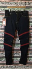 Iro ochi Men's Otobai stretch Pants denim Jeans Raw Size:34X32  
