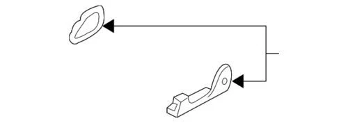 Bisagra capó delantero genuino GM 1999-2005 Pontiac Oldsmobile Grand Am Alero 22656471 Foto 1 de 2