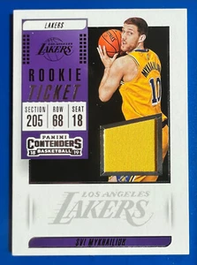 2018-19 Panini Contenders Ticket Swatches Svi Mykhailiuk #RT-SVI Rookie RC - Picture 1 of 2