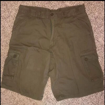 Open Trails Sz 30 Men’s Olive Green Cargo Shorts NEW NWT - Image 1 of 2
