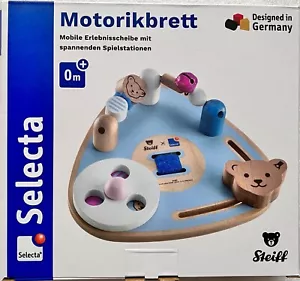 Motore Steiff Selecta Gioco di Abilità Apprendimento Gioco IN Legno 64309 - Picture 1 of 13