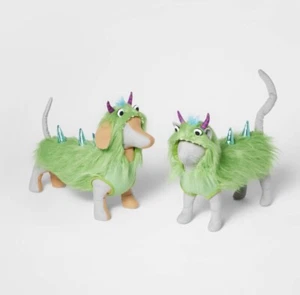 Abrigo de Disfraz Chaqueta Talla Pequeña Nuevo Monstruo Verde Peludo - Imagen 1 de 5