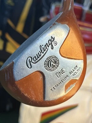 Rawlings One aleación de titanio 10,5° driver/derecha/bajo par grafito eje rígido/44" Foto 1 de 4