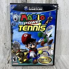 Mario Power Tennis (Nintendo GameCube, 2004) Complete w/ Manual - Tested