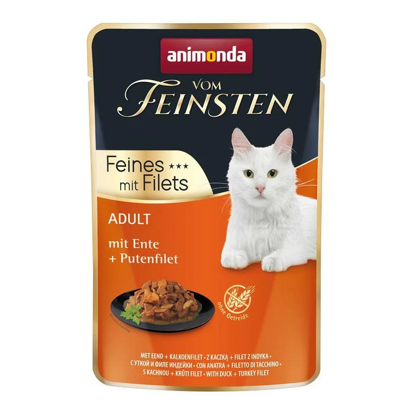 Animonda vom Feinsten Adult Ente & Putenfilet | 18x 85g - Bild 1 von 1