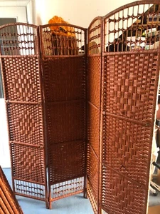 wicker screen - indoor - Picture 1 of 1