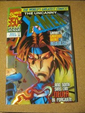 Uncanny X-Men #350 - Dec 1997 - Marvel - Enhanced Foil Edition - Gambit     ZCO1
