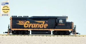 USA Trains G Scale R22450 - D&RG GP30 BLACK/ORANGE Locomotive - Picture 1 of 1