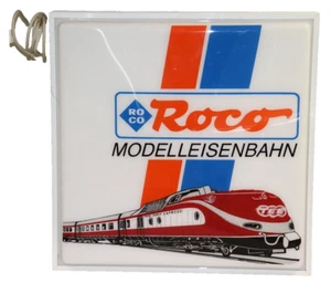 Roco Modelleisenbahn Vintage Leuchtreklame beidseitig 72 x 72 cm TEE - Bild 1 von 8