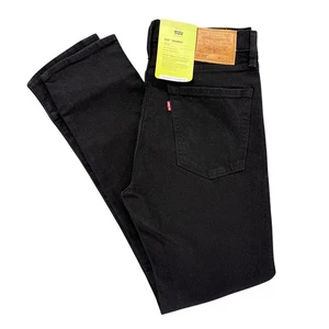 Levi's Mens 510 Skinny Fit Jean Black Flex Stretch Size 32x32 - Picture 1 of 8