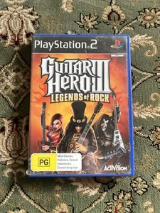 Guitar Hero III Legends Of Rock - PS2 *COMPLETE* - Picture 1 of 5