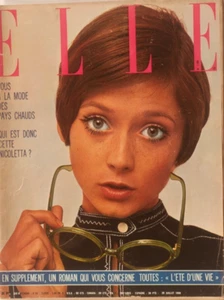 'ELLE' FRENCH VINTAGE MAGAZINE HOLIDAY ISSUE 29 JULY 1968 - Picture 1 of 3