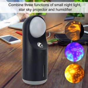 Projection Humidifier 300ml Adjustable Light Dual Mode Auto Off Quiet Aid Sl NEW - Imagen 1 de 12