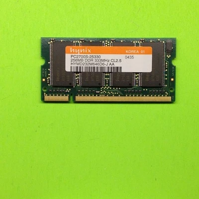 Hynix HYMD232M646D6-J Aa 256MB DDR-333 (PC-2700) PC-2700S RAM Memory - Image 1 of 2
