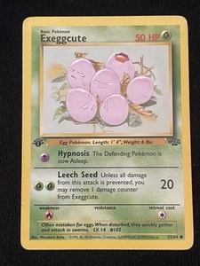 Exeggcute 52/64 Jungle Regular 1st Edition - Picture 1 of 2
