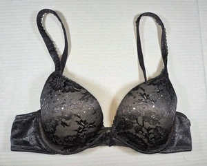 Victoria Secret 34B Body By Victoria Push Up Vintage Bra - Picture 1 of 7