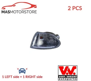 INDICATOR LIGHT BLINKER LAMP PAIR FRONT VAN WEZEL 3737908 2PCS P NEW - Picture 1 of 5