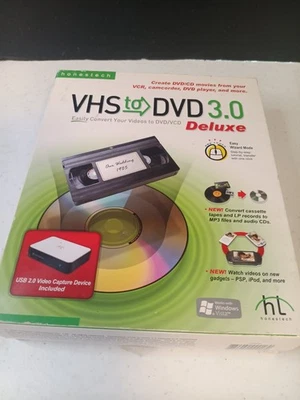 Honest Technology VHS To DVD 3.0 Deluxe (Win Vista) Convert Videos to DVD / VCD - Image 1 of 4