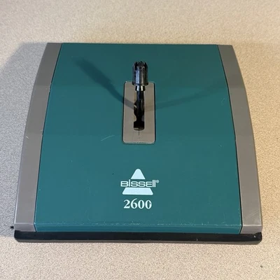 Cabezal barredor manual para piso de alfombras Bissell 2600 solo sin mango verde doble rotación Foto 1 de 4