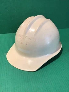 Vintage E.D. Bullard Hard Boiled Cap Hard Hat  Head Liner White distress - Picture 1 of 10